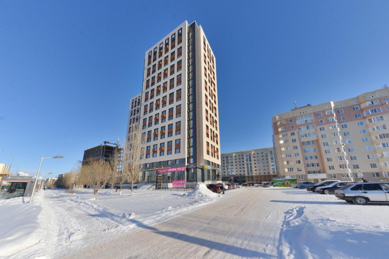 Ernaz Plus Apartments: Sauran-Towers Astana Buitenkant foto